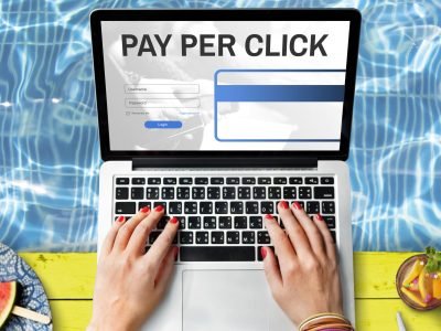 Pay Per Click Login Website Payment Graphic Concept